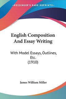 Front cover_English Composition And Essay Writing