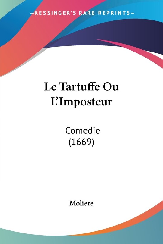 Front cover_Le Tartuffe Ou L'Imposteur