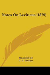 Front cover_Notes On Leviticus (1879)