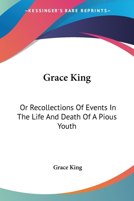 Front cover_Grace King