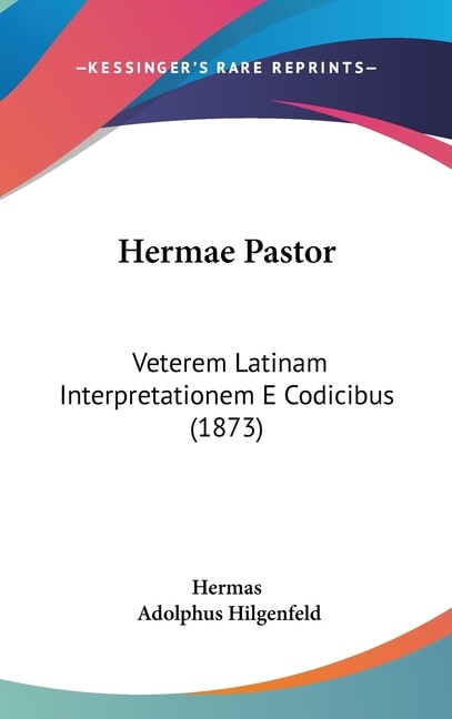 Front cover_Hermae Pastor