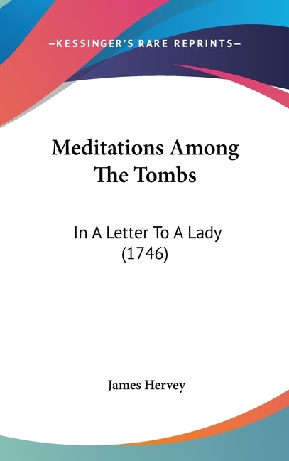 Front cover_Meditations Among The Tombs