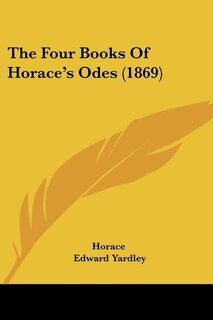 Front cover_The Four Books Of Horace's Odes (1869)
