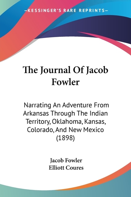 Couverture_The Journal Of Jacob Fowler