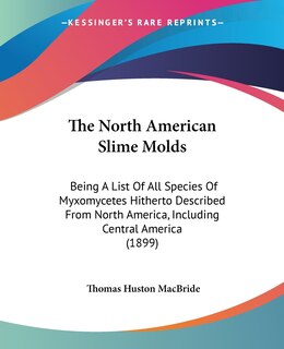 Couverture_The North American Slime Molds