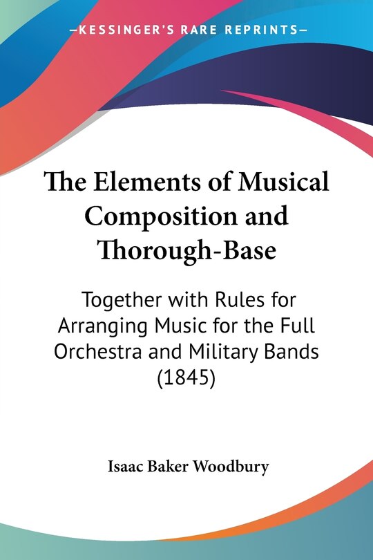 Couverture_The Elements of Musical Composition and Thorough-Base