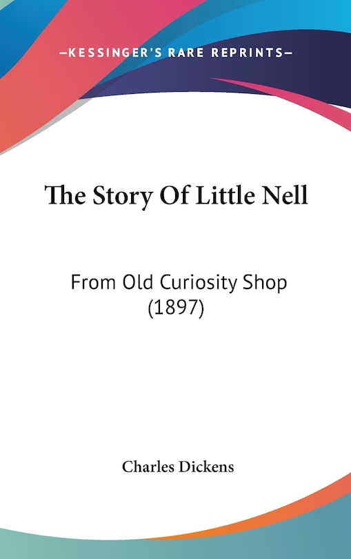 Front cover_The Story Of Little Nell