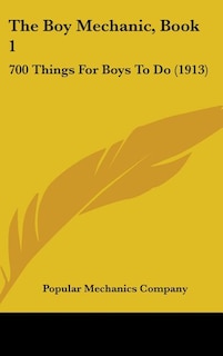 Front cover_The Boy Mechanic, Book 1