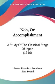 Couverture_Noh, Or Accomplishment