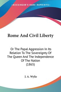 Front cover_Rome And Civil Liberty
