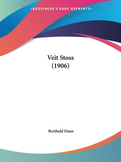 Front cover_Veit Stoss (1906)