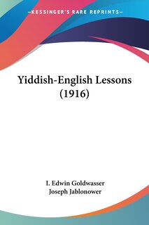 Front cover_Yiddish-English Lessons (1916)