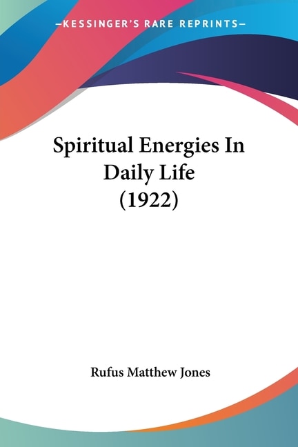 Front cover_Spiritual Energies In Daily Life (1922)