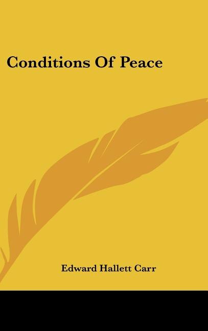 Front cover_Conditions Of Peace