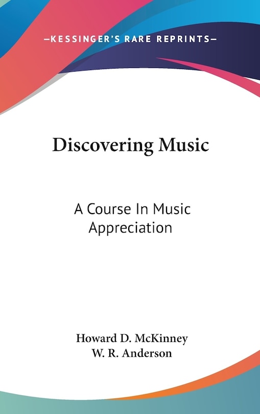 Front cover_Discovering Music