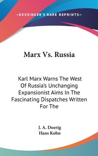 Front cover_Marx Vs. Russia