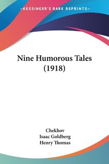Front cover_Nine Humorous Tales (1918)