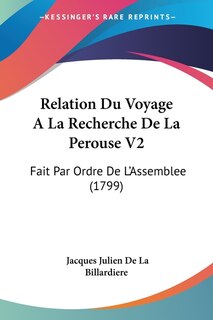 Couverture_Relation Du Voyage A La Recherche De La Perouse V2