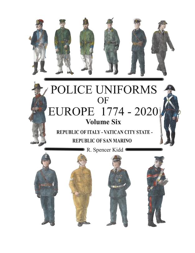 Couverture_Police Uniforms of Europe 1774 - 2020 Volume Six