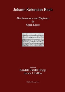 Front cover_J. S. Bach the Inventions and Sinfonias in Open Score
