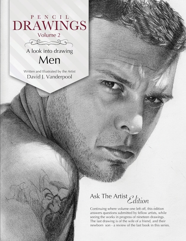 Couverture_Pencil Drawings Vol. 2 - a look into drawing men