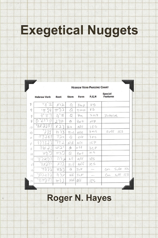 Front cover_Exegetical Nuggets