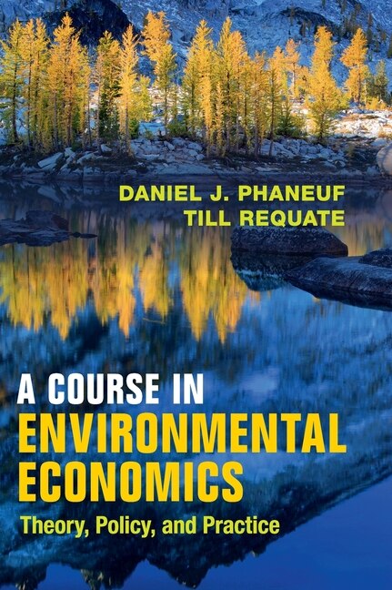 Front cover_A Course In Environmental Economics