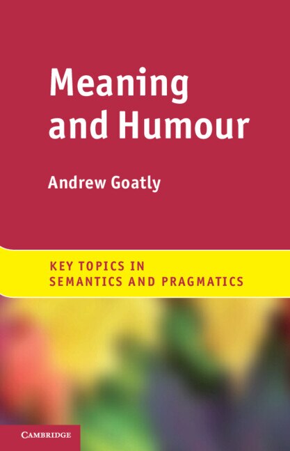 Front cover_Meaning and Humour