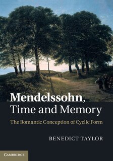 Couverture_Mendelssohn, Time and Memory