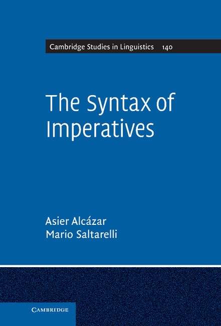 Front cover_The Syntax Of Imperatives