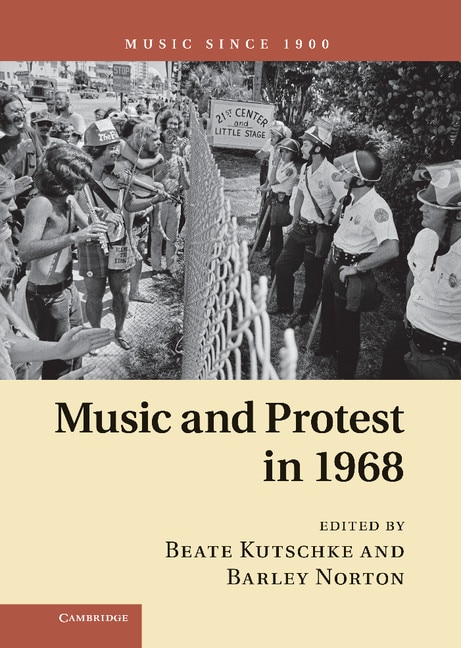 Front cover_Music and Protest in 1968