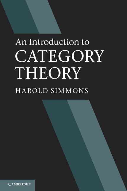 Front cover_An Introduction to Category Theory