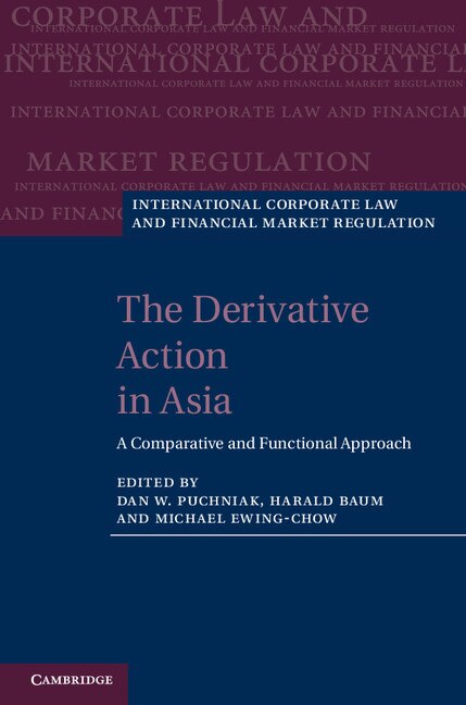 Couverture_The Derivative Action in Asia