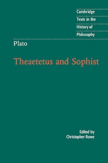 Couverture_Plato: Theaetetus And Sophist