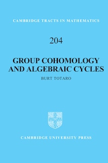Front cover_Group Cohomology And Algebraic Cycles