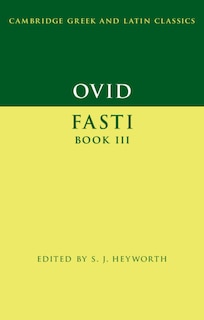 Front cover_Ovid: Fasti Book 3