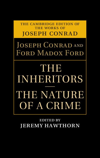 Front cover_The Inheritors And The Nature Of A Crime