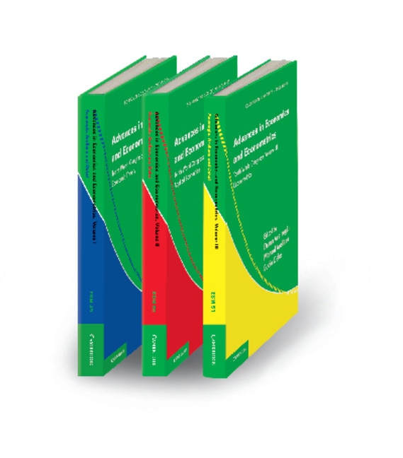 Front cover_Advances in Economics and Econometrics 3 Volume Hardback Set