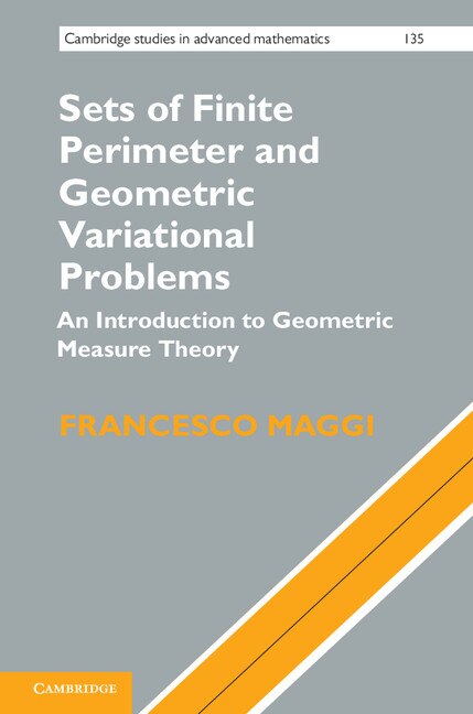 Couverture_Sets of Finite Perimeter and Geometric Variational Problems