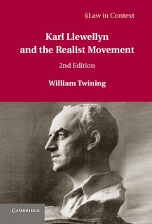 Couverture_Karl Llewellyn and the Realist Movement