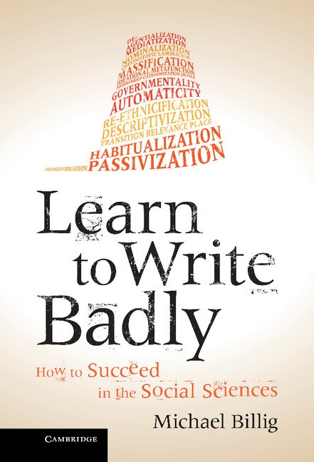 Front cover_Learn to Write Badly