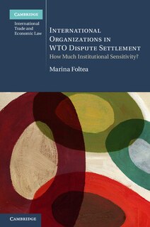 Couverture_International Organizations in WTO Dispute Settlement