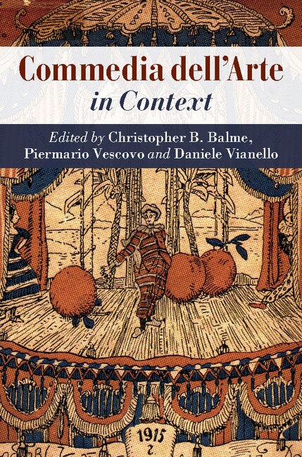 Front cover_Commedia Dell'arte In Context