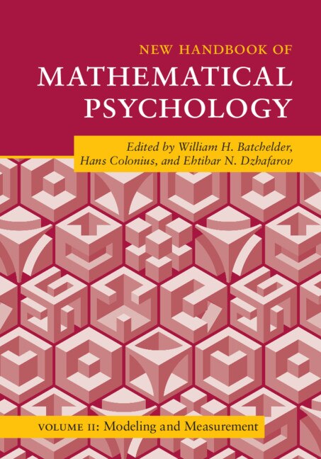 Front cover_New Handbook Of Mathematical Psychology: Volume 2, Modeling And Measurement