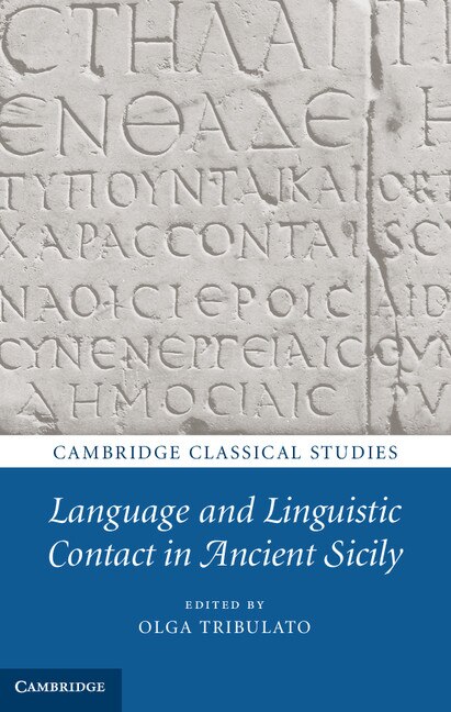 Front cover_Language and Linguistic Contact in Ancient Sicily