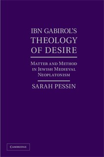Couverture_Ibn Gabirol's Theology Of Desire