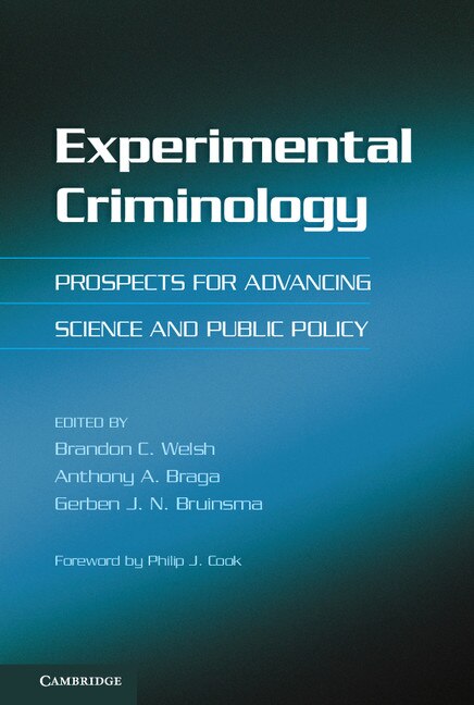 Couverture_Experimental Criminology