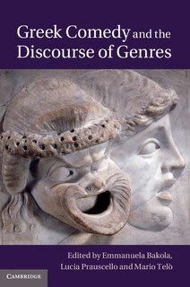 Front cover_Greek Comedy and the Discourse of Genres