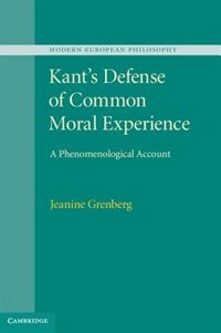 Couverture_Kant's Defense Of Common Moral Experience