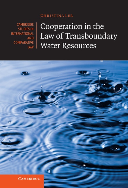 Front cover_Cooperation in the Law of Transboundary Water Resources